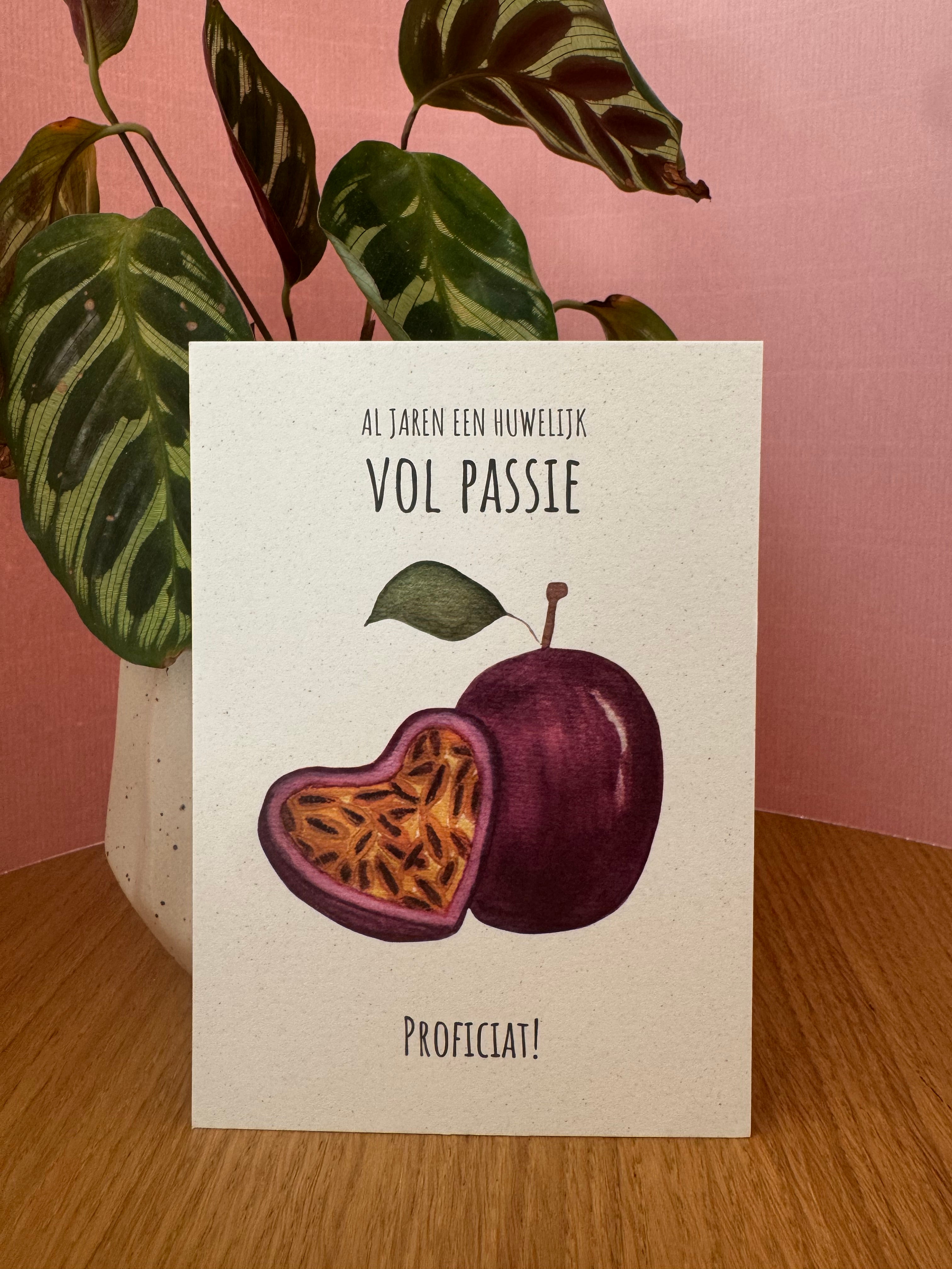 Al jaren een huwelijk vol passie Proficiat!