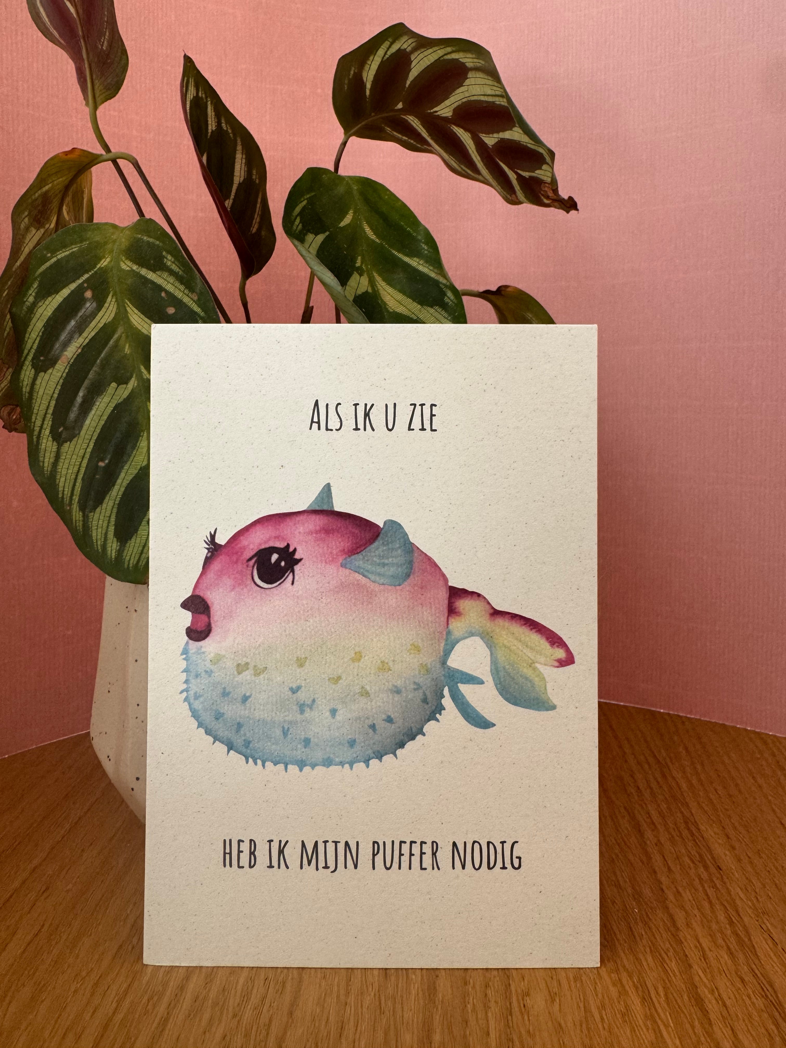 Als ik u zie Heb ik mijn puffer nodig