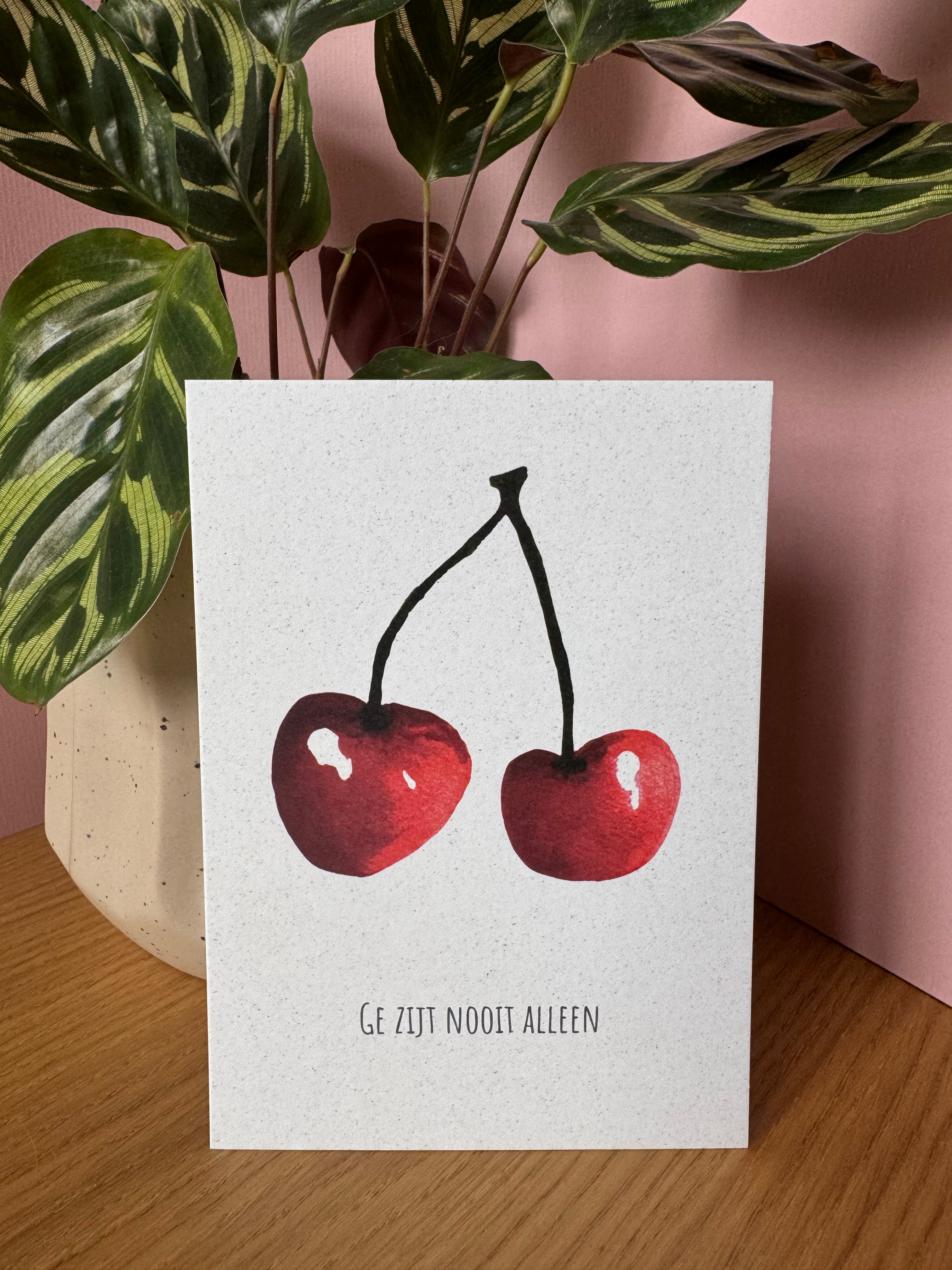 Ge zijt nooit alleen