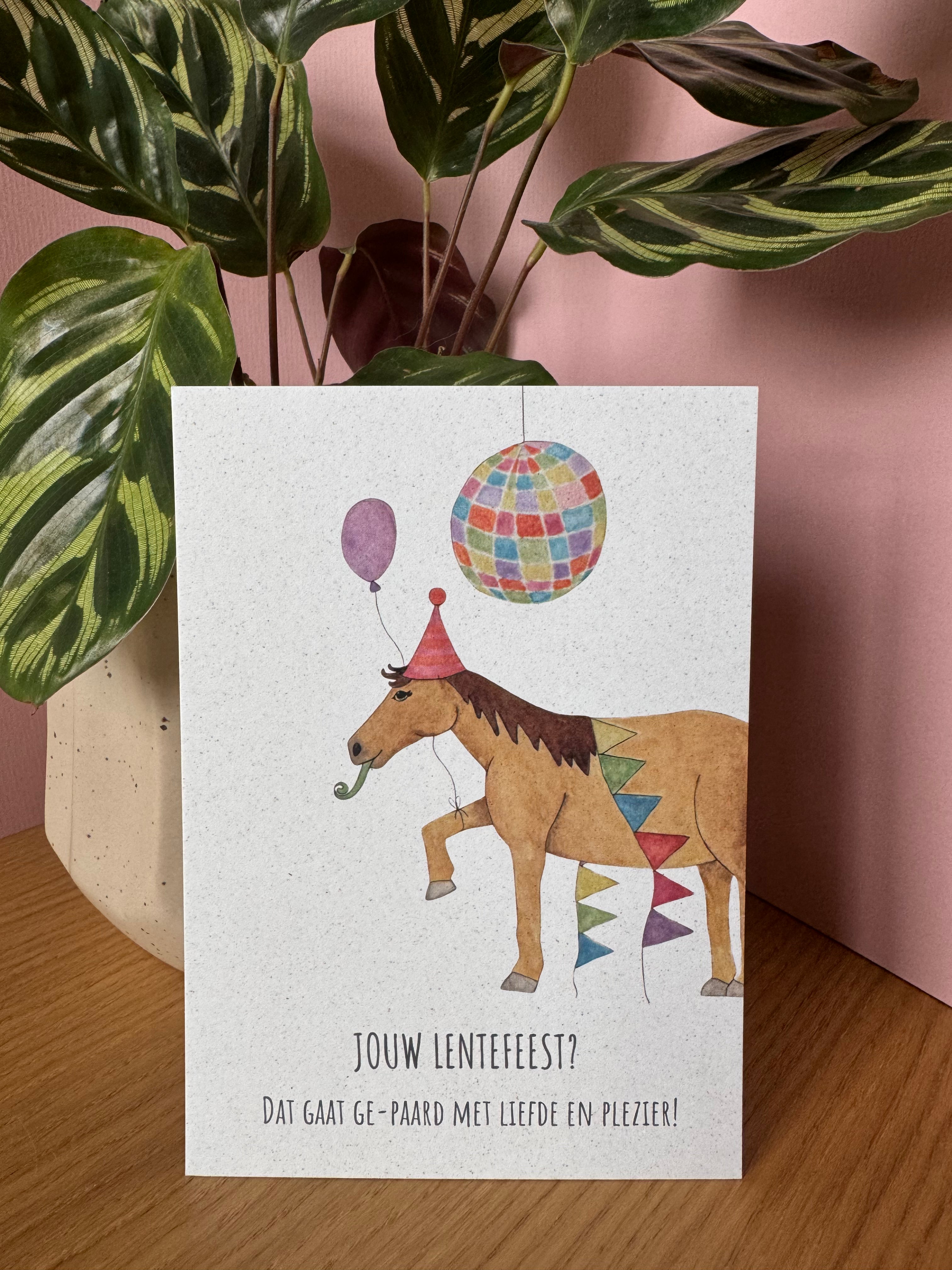 Jouw lentefeest? Dat gaat ge-paard met liefde en plezier!