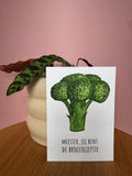 Meester, jij bent de broccoliefste